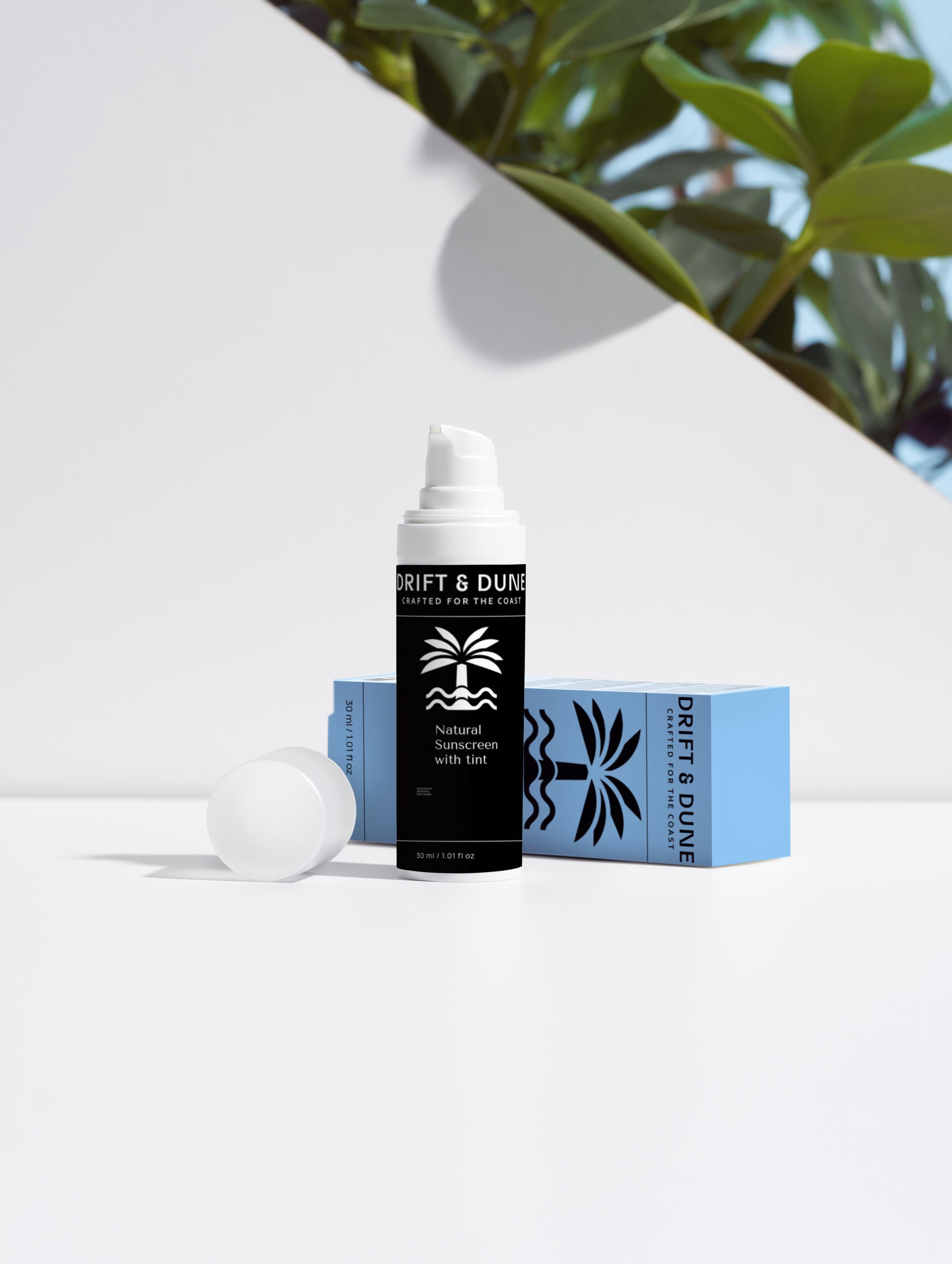 Drift & Dune Natural Sunscreen with tint